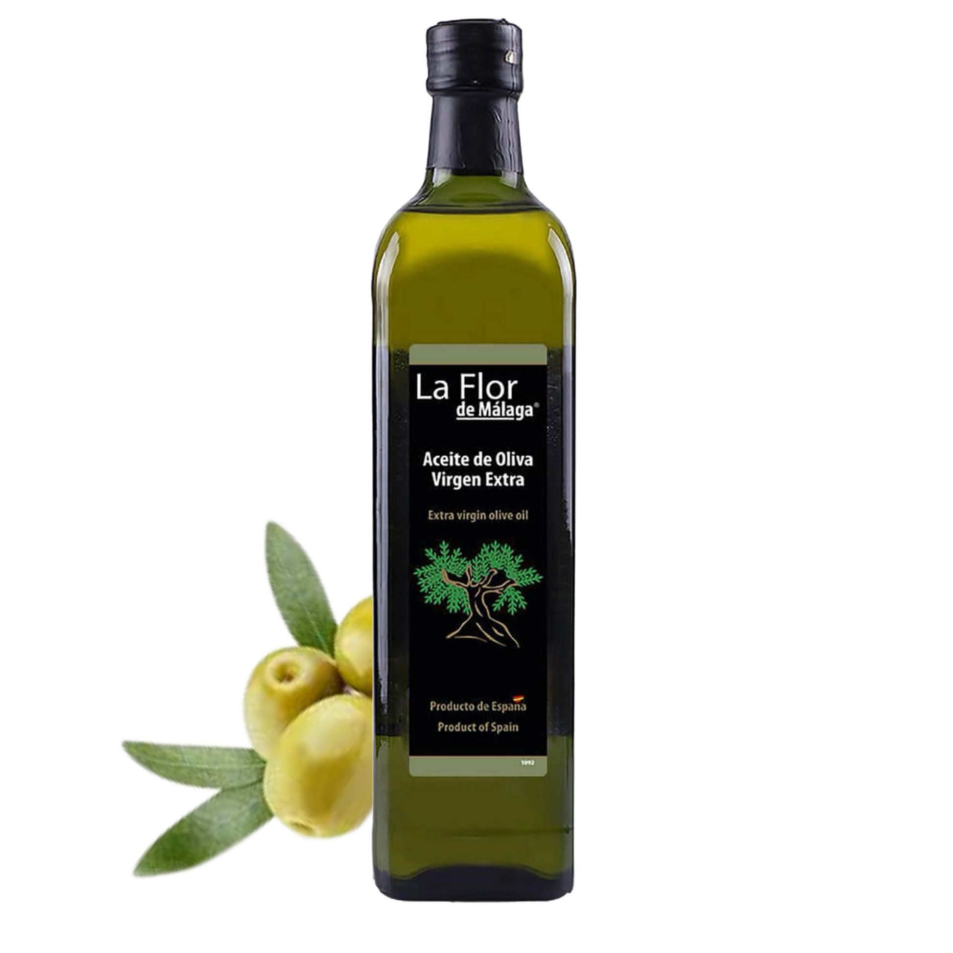 Natives Olivenöl Extra – 1L (35,2 fl oz) | Produkt aus Spanien | Kalt extrahiert, mechanisches Verfahren | Vielseitig für Kochen, Salate & Rezepte
