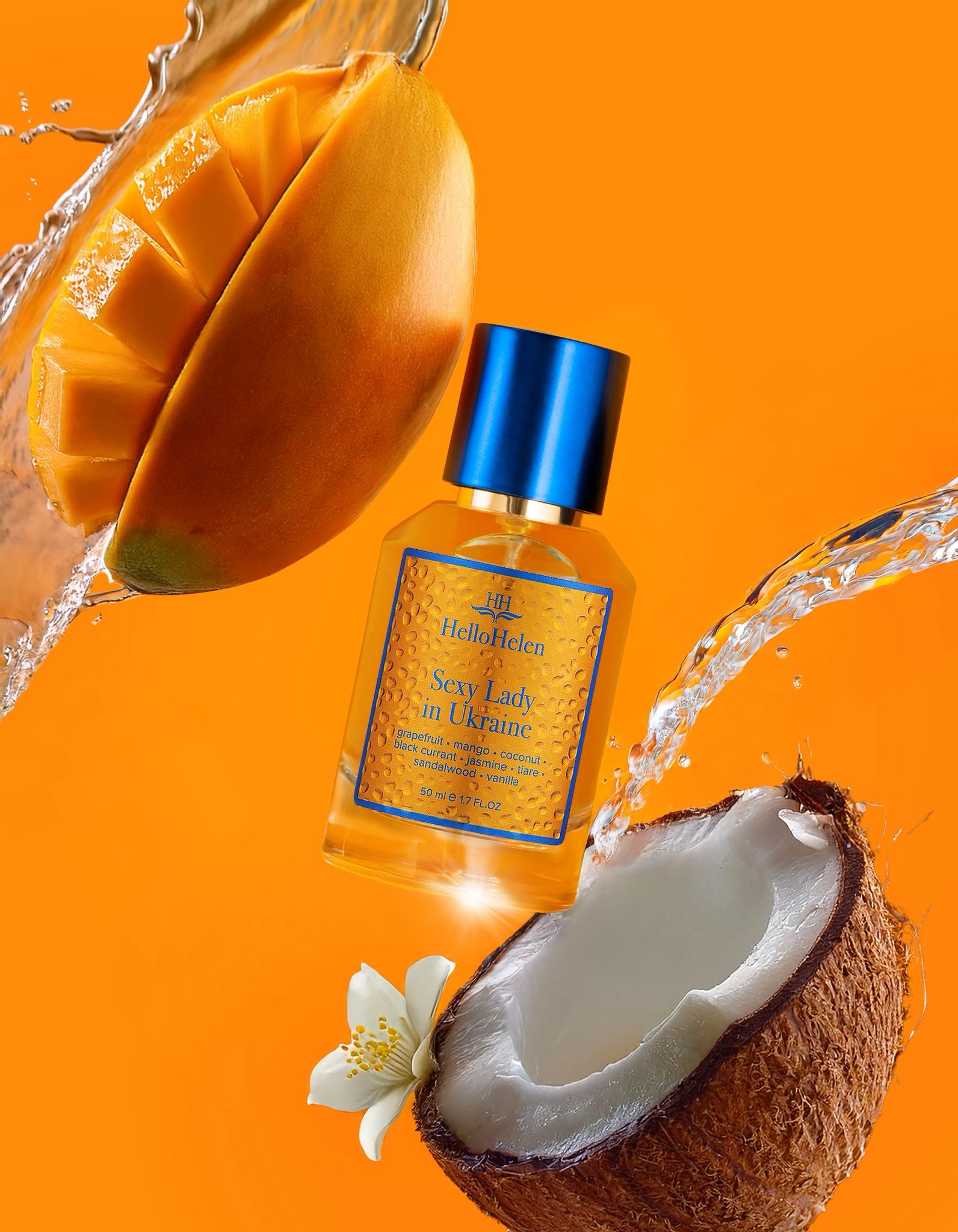 HelloHelen Sexy Lady in Ukraine Eau de Parfum - 50ml  with 20% fragrance oil.
