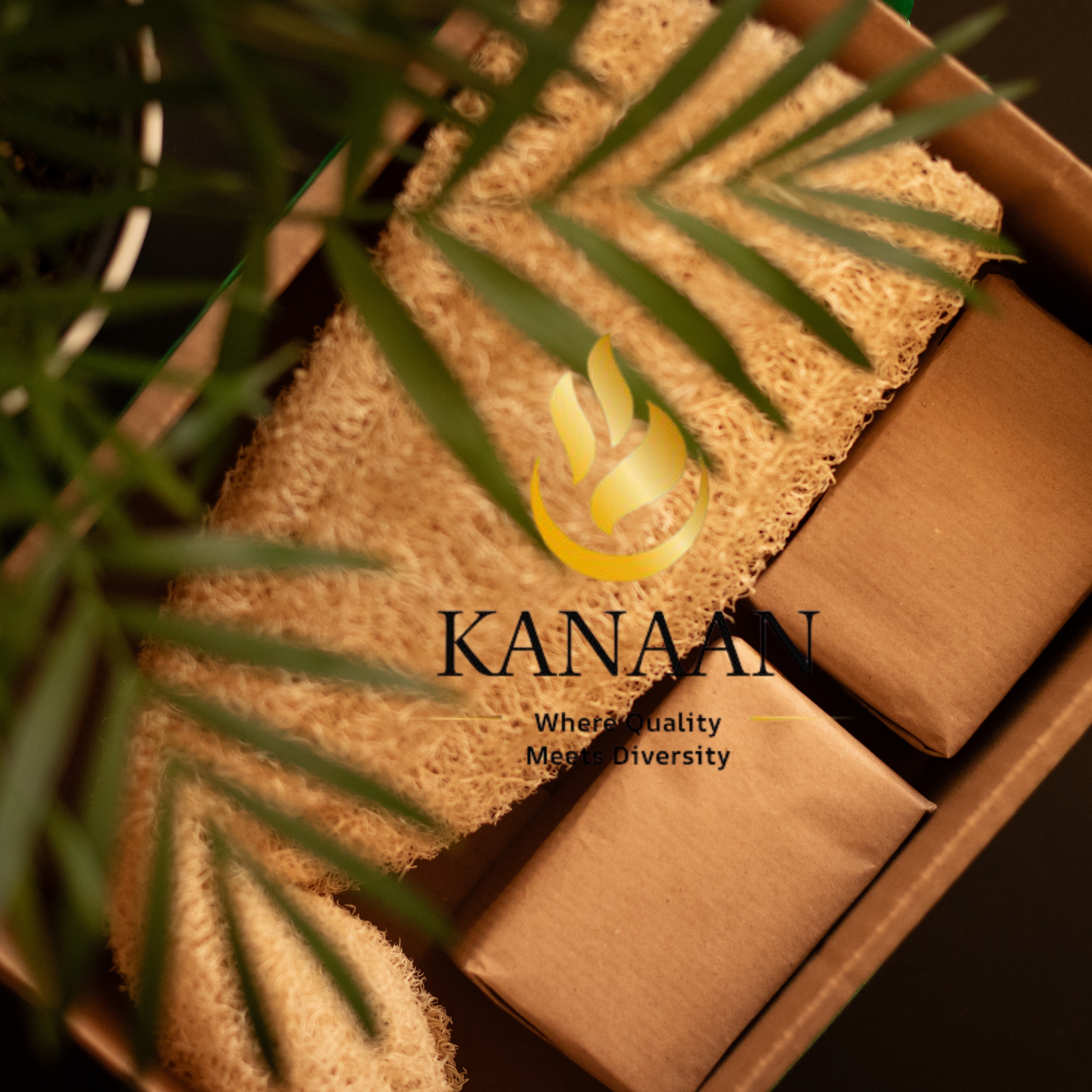 Kanaan Aleppo Soap – 2 Piece with Loofah (40% Laurel Oil, 60% Olive Oil, 200g)