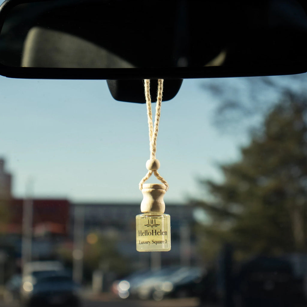 2x Hellohelen Car Perfume Set – Luxury Air Fresheners with Two Unique Scents